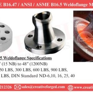 ASME/ANSI B16.5, B16.47 Weldoflange Manufacturer