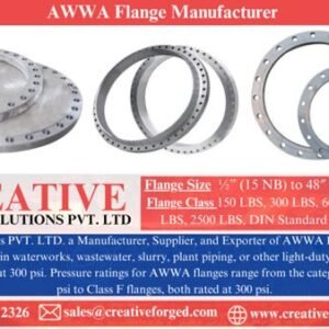 AWWA Flange Standard, AWWA C207 Flange Manufacturer