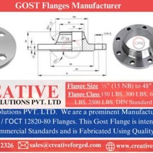 GOST 12820, GOST 12821, GOST 33259 Flange Manufacturer
