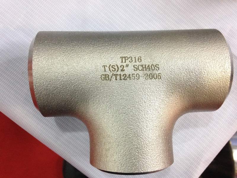 ASTM A403 WP 316L Tee